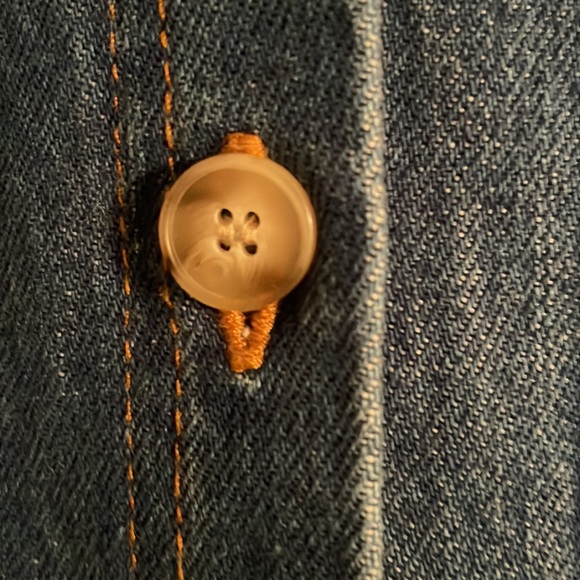 Sezane Will jacket NWOT size S indigo - Picture 4 of 4